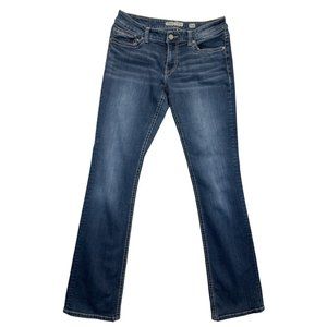 BKE Denim Jeans Womens 29x37.5 29XXL Blue Denim Harper‎ Stretch